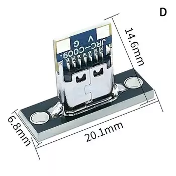Разъем USB 3.1 Type-C с креплением