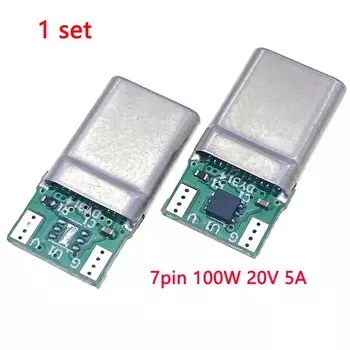 Разъем USB 3.1 TYPE-C HBXINTAO 7PIN для ноутбука 20V 5A