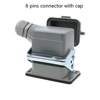 Разъем WZAZDQ HDC-HE-006 6-контактный 10А 250В