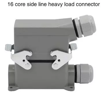 Разъем WZAZDQ HDC-HE-016 серый 16 контактов 500В 16А