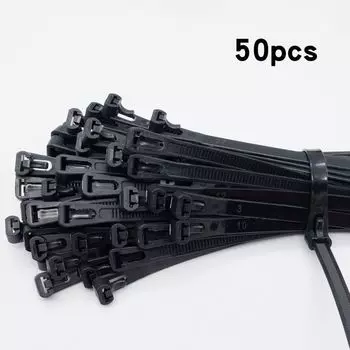 Разъемные кабельные стяжки Nylon 66 50 шт.