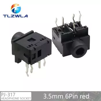 Разъемы аудио 3.5 мм PJ317 TLZWLA (набор из 10 штук)