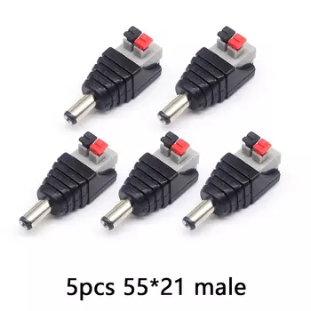 Разъемы DC5521 Lebeisenf для светодиодной ленты 5 шт.