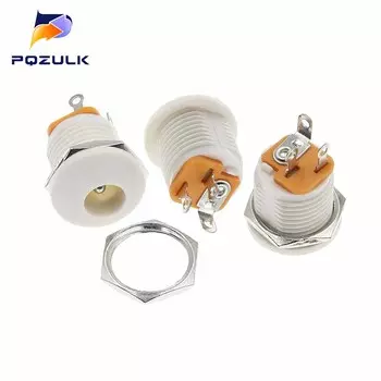 Разъемы DC-022 PQZULK белые 10 шт