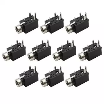 Разъемы для наушников PJ210B 2,5 мм, 10 шт.