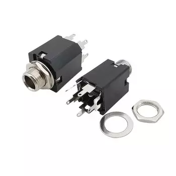 Разъемы для наушников PJ612A 6,35 мм 2 шт.