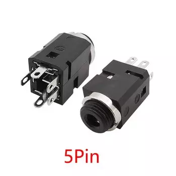 Разъемы для наушников PJ-341 3,5 мм 2/3/5 шт