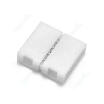 Светодиодная лента, бесплатная пайка, светодиодный разъем 2/4/5PIN L/T/X, разъем для 8 мм, 10 мм, 12 мм, 3528 5050 RGB RGBW, светодиодная лента