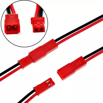 Разъемы JST 2-контактные 22AWG 10см