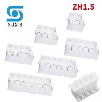 Разъемы JST ZH-Y 1,5 мм 2/3/4/5/6/7/8/9/10P 50 шт.