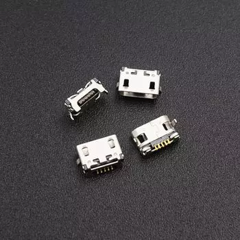 Разъемы Micro USB 5-контактные AceWong, 10 шт.