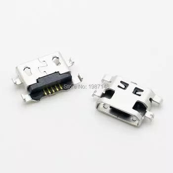Разъемы Micro USB 5Pin 100 шт