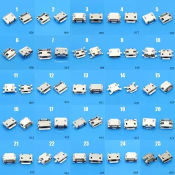 Разъемы Micro USB cltgxdd 25-100 шт.