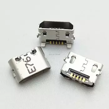 Разъем для док-станции Micro USB, 50 шт., для Huawei Ascend 4X, Y6, 4A, P8, C8817, P8 max, P8 Lite, 4C, 3X Pro, G750-T20