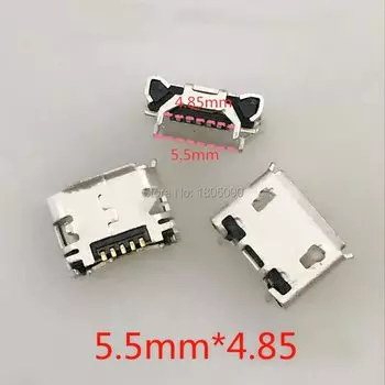 Разъемы NIUKETAT Micro 5pin USB Jack Ox horn для 8600