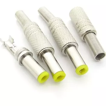 Разъемы питания 5.5x2.1x2.5 мм, 5 шт.