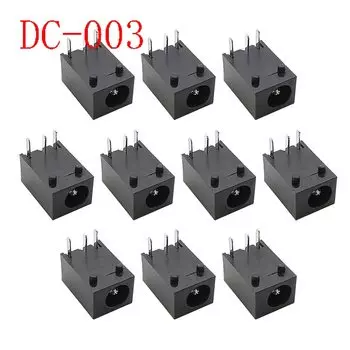 Разъемы питания DC-003 3.5x1.3mm черные