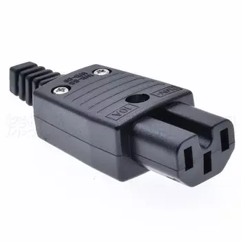 Разъемы питания IEC C14 C15 10A250V черные