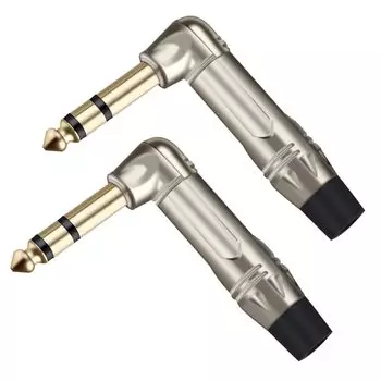 Разъемы R TC157 6,35 мм черные и красные