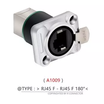 8 шт., сетевой разъем для защиты RJ45 8p8c, гнездо для панельного крепления, Ethernet-разъем RJ45, стандартный и прямоугольный стили на выбор