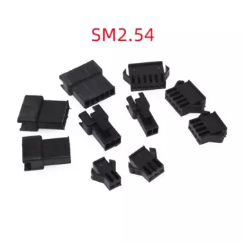 Разъемы SM2.54 2-6 Pin резиновые