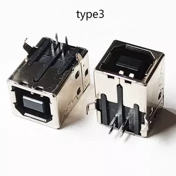 Разъемы USB 2.0/3.0 B тип 90°/180°