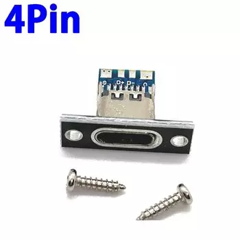 Разъемы USB Type-C LAJQTAO 2P 4P