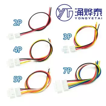 Разъемы XH2.54-2P 3P 4P 5P 7P