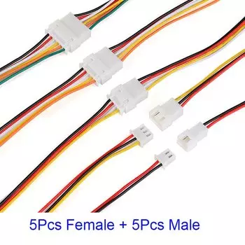 Разъемы XH2.54 Your Cee 2/3/4/5/6 Pin 200 мм 26AWG