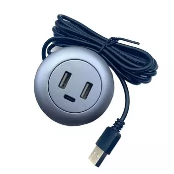 Разъём для быстрой зарядки HBXINTAO 2USB+Type-C 5В 2А