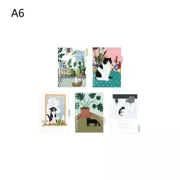 Разделители для ежедневника OOTDTY, А5/А6