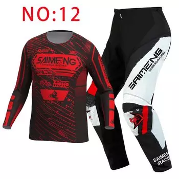 РАЗМЕР 20, 22, 24, 26, 28, трикотаж и штаны для мотокросса, детский комплект экипировки для эндуро, одежда для мотоцикла mx, костюм для горного велосипеда, внедорожное снаряжение