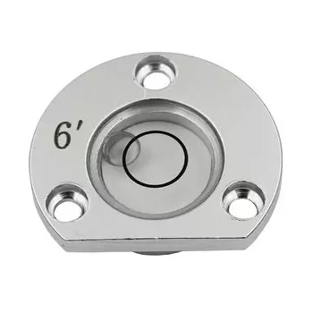 Размер 28,5*8 мм полукруглая пузырьковая бусина из металлического сплава индикатор для общей станции LAIKA с монтажными отверстиями