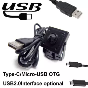Размер 34*34 мм, высокая частота кадров, 2 м пикселей, 1080P CMOS OV2710, разъем Micro USB, камера 720P 120fps для ТВ-приставки Android и банкомата