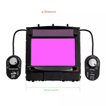 TywelMaster Сварочный шлем-фильтр 100x65 мм автоматическое затемнение