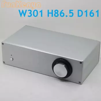 Размер W263 H61 D186 Предварительный усилитель шасси усилителя мощности шасси все алюминиевые шасси 1969