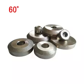 Развертка для клапанов, шлифовальный круг, развертка для седла клапана, развертка из цементированного карбида, шлифовальный круг из золотой стали, 60 градусов