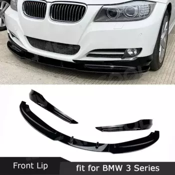 Разветвитель губ переднего бампера ABS для BMW 3 серии E90 E91 LCI 320i 2009- 2012, передний спойлер для подбородка, фартуки, аксессуары для укладки