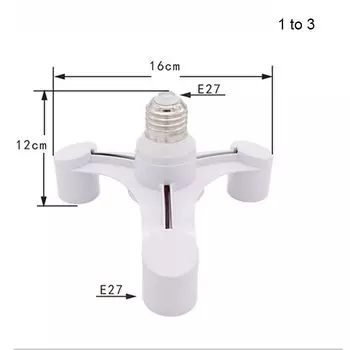 Разветвитель лампочек E26 E27 GY