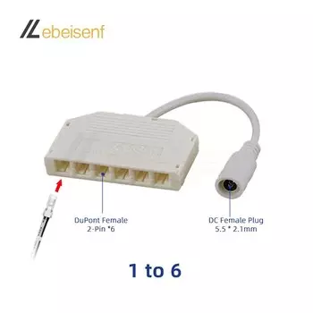 Разветвитель LEBEISENF DPFXH 5-24В на 3/6 DuPont