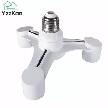Разветвитель YzzKoo для ламп 3 в 1 E27-3-E27