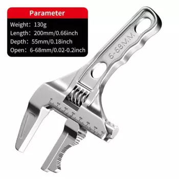 Разводной ключ Aiyadal для сантехники