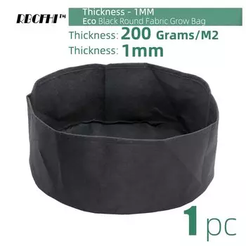 RBCFHI круглые тканевые садовые контейнеры для цветов