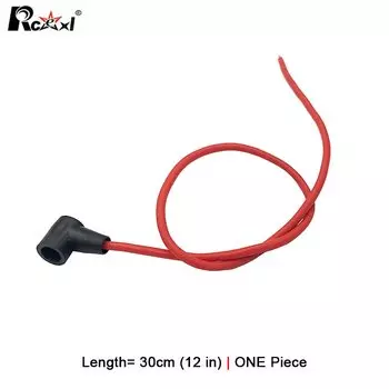 Rcexl Свеча накаливания нитро-двигателя с проводом AWG 18