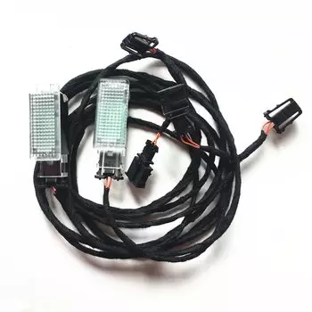 READXT внутренняя светодиодный ная подсветка для автомобиля FootWell задняя подсветка лампа с кабелем Модернизированный комплект для Golf 7 MK7 e golf Passat B8 CC jetta sagitar kodiaq