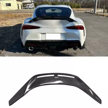 Задний спойлер из углеродного волокна для Toyota Supra A90 MK5 2019 + задний спойлер для багажника