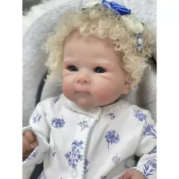 Реалистичная кукла-младенец Bettie Reborn, 18 дюймов, кукла-младенец с мягким телом, кукла для новорожденных с ручной росписью и 3D-эффектом видимых венчиков