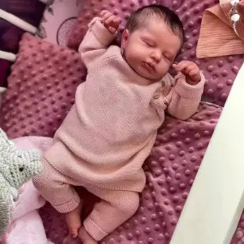 Реалистичная кукла-младенец LouLou Reborn, 19 дюймов, полностью силиконовые или тканевые куклы для новорожденных, кукла-младенец