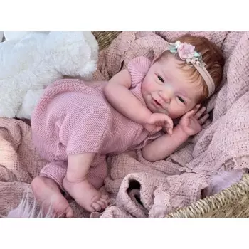 Реалистичная кукла-младенец Reborn, 48 см, уже окрашенная готовая кукла, Чарли вит, волосы с корнями рук, 3D-картина с видимыми венами