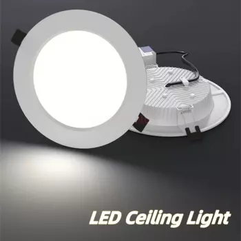 Потолочный светильник zxjien, белый/черный, регулируемая яркость, 5W-24W